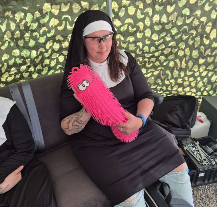 One of the "very dangerous" nuns.